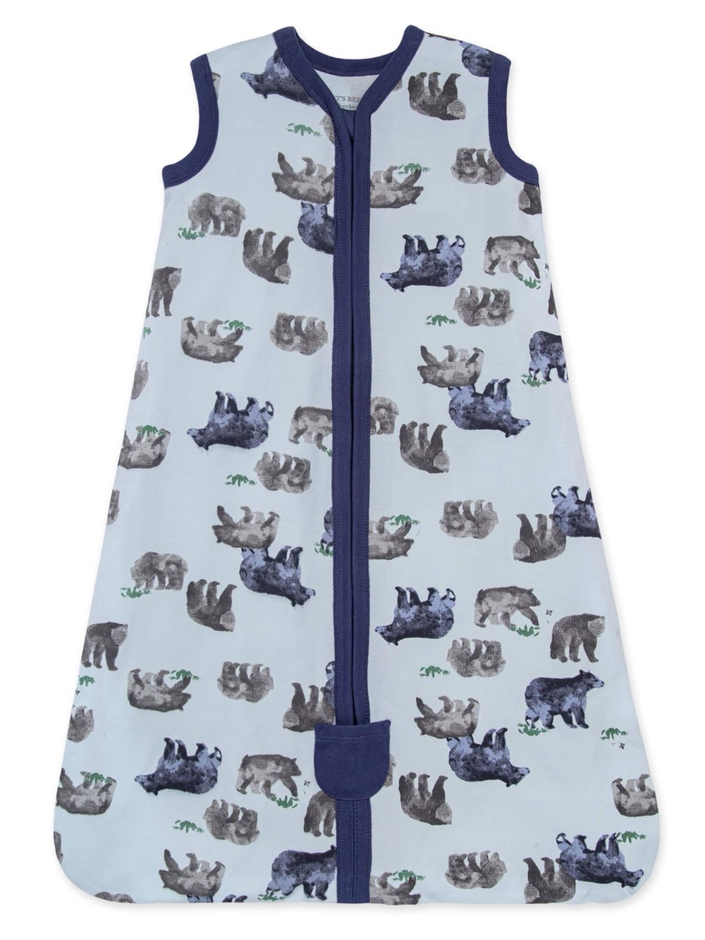 New-like Burt’s Bee Baby organic cotton beekeeper™ wearable blanket